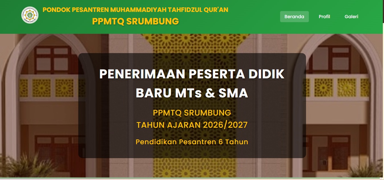 PPMTQ Srumbung
